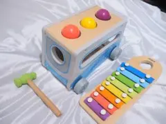 J'adore（ジャドール）木製ミニバス ボール＆シロフォン