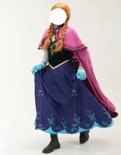 Dハロ 雪山アナ 衣装フルセット アナと雪の女王 - メルカリ