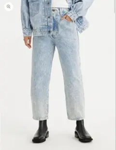 LEVI'S® MADE&CRAFTED® バレルパンツ ライトインディゴのサムネイル