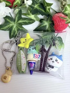 ガチャ詰めポーチ　the summer ちいかわ