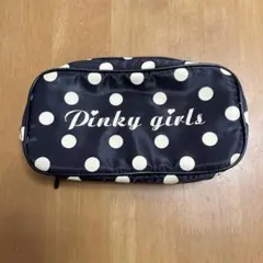 Pinky girls ドット柄 ポーチのサムネイル
