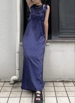 Ameri Vintage スパークルドット シャツワンピース S 美品 - メルカリ