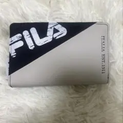 FILA 二つ折り財布 ブラック グレー メンズ　ベージュ