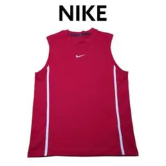 ベ*ン様 NIKE　センターロゴ刺繍　メッシュタンクトップ　　ナイキ　センタース