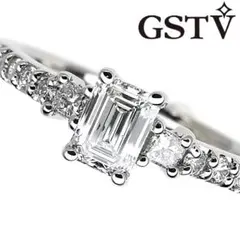 GSTV♡Pt950♡アレキサンドライト♡ダイヤモンド♡リング