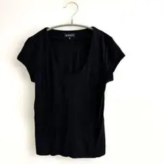 アナイ 半袖 カットソー Tシャツ 黒Mサイズのサムネイル