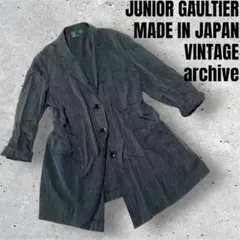 JUNIOR GAULTIER 変形ジャケット 日本製 黒 ジャンポールゴルチエのサムネイル