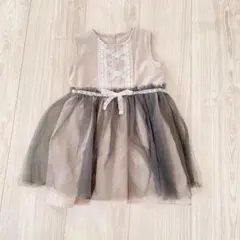 バースデイ コトリ キッズドレス チュールワンピース レース 結婚式 90cm
