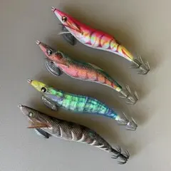 エギ 3.5号　4本セット YO-ZURI DUEL 墨族