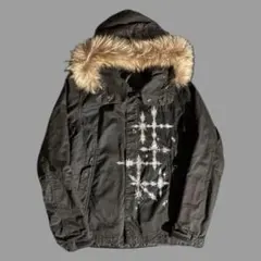 archive ファーダウンジャケット y2k 平成 グランジ V系 opium