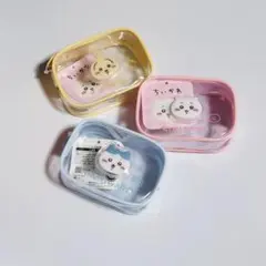 y*w様 ちいかわ ぷっくりクリアミニポーチ うさぎ ハチワレ
