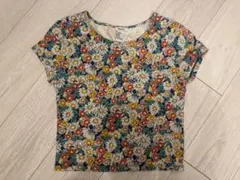 【Forever 21】 花柄クロップドTシャツ Mサイズ