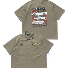 XLARGE Honda コラボ ワークシャツ ホンダ シビック VTEC