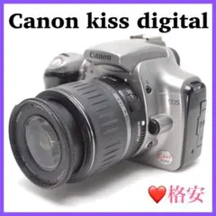 ❤️格安一眼レフ❤️Canon kiss digital すぐ撮影できる 人気のサムネイル