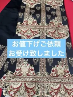 ◉美品　袋帯　黒　金糸　正絹のサムネイル