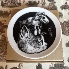 新品 ヒグチユウコ ボリス雑貨店 午皿 ノベルティ 非売品 豆皿 馬