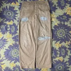 は*る様 40s USARMY M-45 フィールドパンツ ダブルニー 50s は*る様 40s USARMY M-45 フィールドパンツ ダブルニー 50s - メルカリ