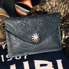 RRL エンボスレザーカードケース - メルカリ
