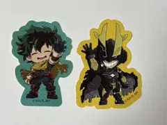 GIGO限定　僕のヒーローアカデミア ステッカー　緑谷出久　オールマイト