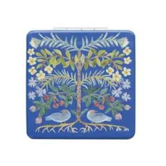 新品　松尾ミユキ　スクエア ミラー　バード　鳥　とり　トリ　拡大鏡　等倍鏡