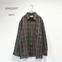 ネルシャツウール