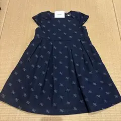 BeBe ネイビー ワンピース 110cm