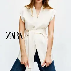 2026年最新】zara ベルテッドオーバーサイズベストの人気アイテム