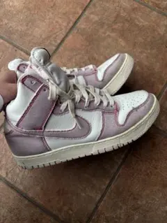Nike ハイカットスニーカー 青/ピンク/白 - メルカリ