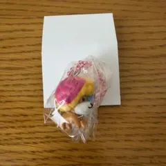 サンエックスユニバース　チャームつきグミ　アフロ犬　ボールチェーン付きマスコット
