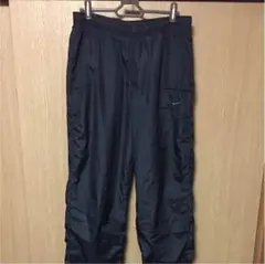 NIKE 裏地フリースナイロントラックパンツ 黒 M スポーツ トレーニング