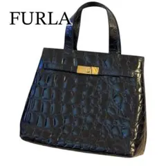 2026年最新】furla クロコ ハンドバッグの人気アイテム - メルカリ