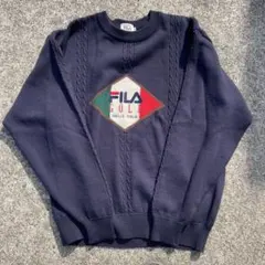 FILA フィラ ワールドツアー プリントTシャツ ブラック Lサイズ