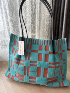 HIROKO KOSHINO ニットトートバッグ 新品未使用 38500円のサムネイル