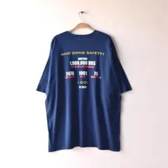 ギルダン GRANITE ビッグサイズ Tシャツ メンズ2XL ネイビー 古着