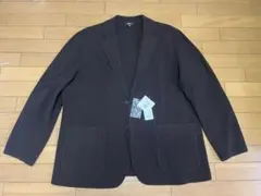 ユニクロC ニットジャケット　ダークブラウン　XXL