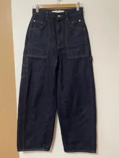 GU バレルレッグジーンズ　カーゴ　Sサイズ