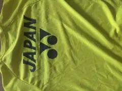 YONEX JAPAN ゲームシャツ イエロー(本物）