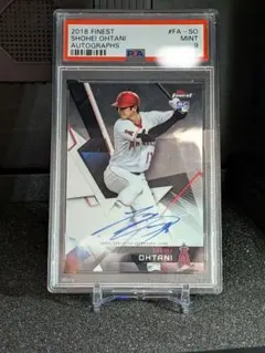 2018 Topps Finest 大谷翔平 直筆サインカード PSA9 RC - メルカリ