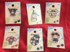 サンリオ 日焼け ワッペン 6点セット✿