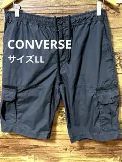 最終値下　CONVERSE コンバース カーゴ ショートパンツLL 黒　Y2Kのサムネイル