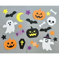 ハロウィンB　壁面飾り
