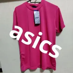 asics CYBERDRY ピンク Tシャツ XL