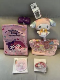 パッケージチャーム　マイメロディ　シークレット　マスコット　巾着　ポーチ