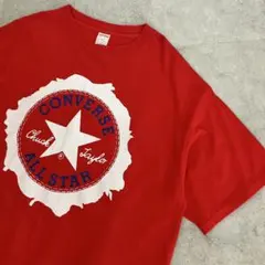 ビックサイズ USA製 コンバース ロゴTシャツ/XL/vintage