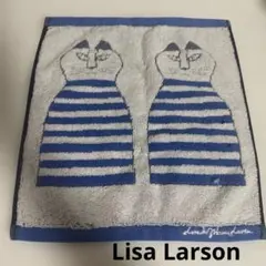 Lisa Larson タオルハンカチ マイキー ブルーのサムネイル