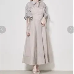 【新品・タグ付き】SNIDEL ジャガードベアドッキングワンピース