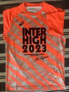 asics インターハイ2023 Tシャツ バレーボール XL