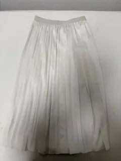 ユニクロ　アシンメトリープリーツスカート　452078 グレー