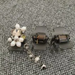 COMPLEXBIZ　エレガントなパール装飾ヘアクリップ