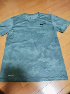 NIKE DRI-FIT ランニング Tシャツ M 青緑？